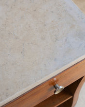 Load image into Gallery viewer, French Art Deco Bedside Tables With Stone Tops