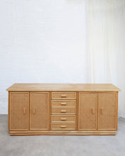 Load image into Gallery viewer, Cane and Bamboo Modular Sideboard
