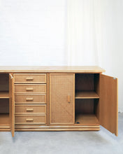 Load image into Gallery viewer, Cane and Bamboo Modular Sideboard