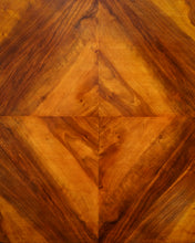 Load image into Gallery viewer, Top View of  a French polished art deco walnut table - 1920s - 1930s