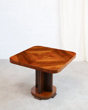 Load image into Gallery viewer, French polished art deco walnut table - 1920s - 1930s