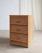 Load image into Gallery viewer, Single Set of Cane and Bamboo Drawers