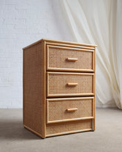 Load image into Gallery viewer, Single Set of Cane and Bamboo Drawers