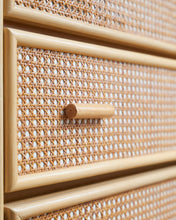 Load image into Gallery viewer, Bamboo and Cane Chest Of Drawers