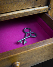 Load image into Gallery viewer, Double Fronted Northern Spanish Brutalist Cabinet in Oak