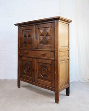 Load image into Gallery viewer, Double Fronted Northern Spanish Brutalist Cabinet in Oak