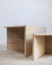 Load image into Gallery viewer, Up & Up Travertine Italian Coffee Table