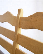 Load image into Gallery viewer, Long Oak Wavy Bench