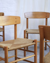 Load image into Gallery viewer, Vintage Danish Dining Chairs J39 'Folkestolen' By Børge Mogensen For Fdb Møbler - SOLD INDIVIDUALLY