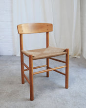 Load image into Gallery viewer, Vintage Danish Dining Chairs J39 'Folkestolen' By Børge Mogensen For Fdb Møbler - SOLD INDIVIDUALLY