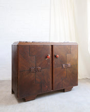Load image into Gallery viewer, Art Deco Marble Top Sideboard