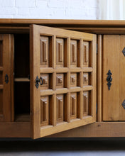 Load image into Gallery viewer, Brutalist Oak Sideboard