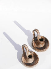 Load image into Gallery viewer, Mid Century Ceramic candle holders