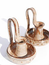 Load image into Gallery viewer, Mid Century Ceramic candle holders