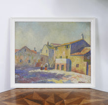 Load image into Gallery viewer, Framed Landscape Oil Painting On Board