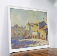 Load image into Gallery viewer, Framed Landscape Oil Painting On Board