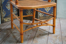 Load image into Gallery viewer, Regency Style Faux Bamboo Open Armchair