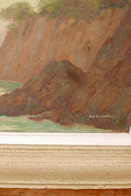 Load image into Gallery viewer, Framed Oil On Canvas By French Artist Raymond Normand - Seascape