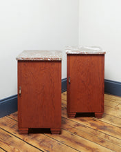 Load image into Gallery viewer, Belgian Marble Top Bedside Tables