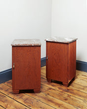 Load image into Gallery viewer, Belgian Marble Top Bedside Tables