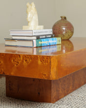 Load image into Gallery viewer, Vintage Burr Walnut Coffee Table