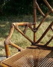 Load image into Gallery viewer, Bamboo and Cane Chairs