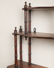 Load image into Gallery viewer, Faux Bamboo Hanging Shelves