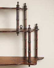 Load image into Gallery viewer, Faux Bamboo Hanging Shelves