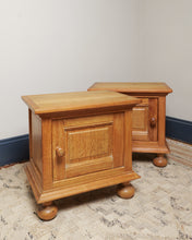 Load image into Gallery viewer, Pair Of Belgian Bedside Tables
