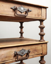Load image into Gallery viewer, French Folk Art Spindle Drawers