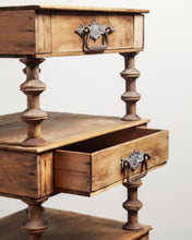 Load image into Gallery viewer, French Folk Art Spindle Drawers