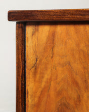 Load image into Gallery viewer, Flame Mahogany Veneer Bedside Tables