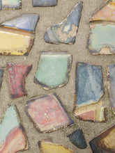 Load image into Gallery viewer, Wrought Iron Mosaic Side Table