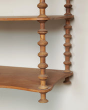 Load image into Gallery viewer, French Folk Art Spindle Hanging Shelves