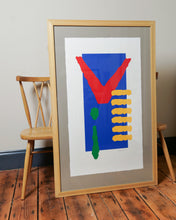 Load image into Gallery viewer, Large Scale 90s Framed Screen Print By Christian Kent