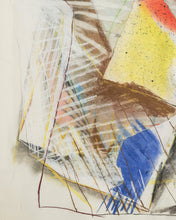 Load image into Gallery viewer, Framed Abstract Mixed Media Signed JJ