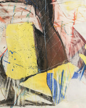 Load image into Gallery viewer, Framed Abstract Mixed Media Signed JJ