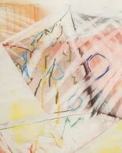 Load image into Gallery viewer, Framed Abstract Mixed Media Signed JJ