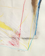 Load image into Gallery viewer, Framed Abstract Mixed Media Signed JJ