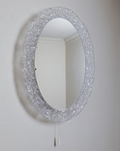Load image into Gallery viewer, Large Oval Backlit Lucite Mirror
