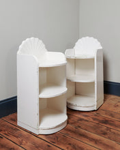 Load image into Gallery viewer, Demi Lune Shell Motif Bedside Tables