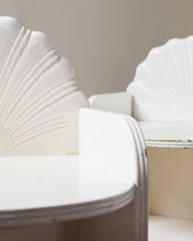 Load image into Gallery viewer, Demi Lune Shell Motif Bedside Tables