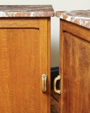 Load image into Gallery viewer, Marble Top Belgian bedside Tables / Night Stands