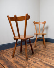 Load image into Gallery viewer, Scandinavian Solid Beech Spindle Chairs