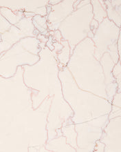 Load image into Gallery viewer, Light Pink Carrara Marble Clover Shaped Coffee Table