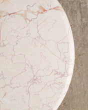 Load image into Gallery viewer, Light Pink Carrara Marble Clover Shaped Coffee Table