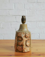 Load image into Gallery viewer, Studio Pottery Brutalist Lamp Base By Bernard Rooke