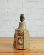 Load image into Gallery viewer, Studio Pottery Brutalist Lamp Base By Bernard Rooke
