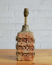 Load image into Gallery viewer, Bernard Rooke Studio Ceramic Lamp Base.