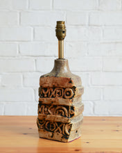 Load image into Gallery viewer, Bernard Rooke Studio Ceramic Lamp Base.